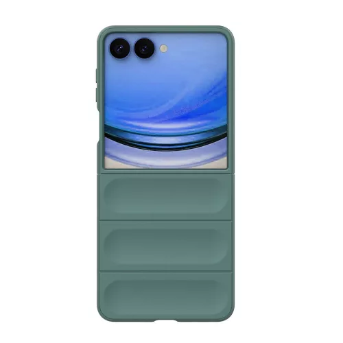 Techsuit - Magic Shield tok - Samsung Galaxy Z Flip8 - Zöld