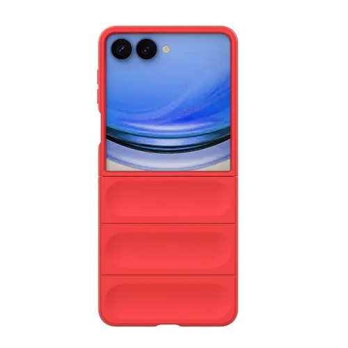 Techsuit - Magic Shield tok - Samsung Galaxy Z Flip8 - Piros