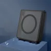 Techsuit - PureFrost MagSafe Ütésálló tok Ütésálló tok - Samsung Galaxy Z Flip8 - Matt fekete