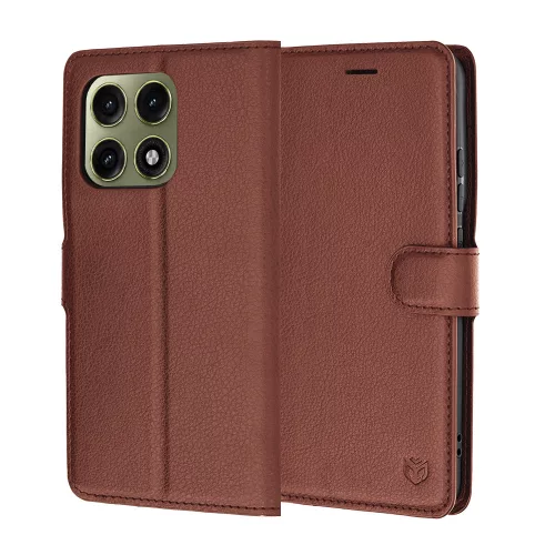 Techsuit - Leather Folio - Motorola Edge 70 Pro - Brown