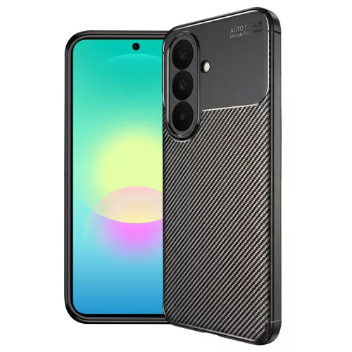 Techsuit - CarbonFiber - Samsung Galaxy A27 5G - Black