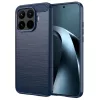 Techsuit - Carbon szilikon tok - Xiaomi 17T Pro - Kék