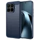 Techsuit - Carbon szilikon tok - Xiaomi 17T Pro - Kék