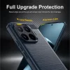 Techsuit - Carbon szilikon tok - Xiaomi 17T Pro - Kék