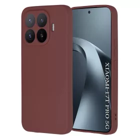 Techsuit - SoftFlex szilikon tok - Xiaomi 17T Pro - Bordó