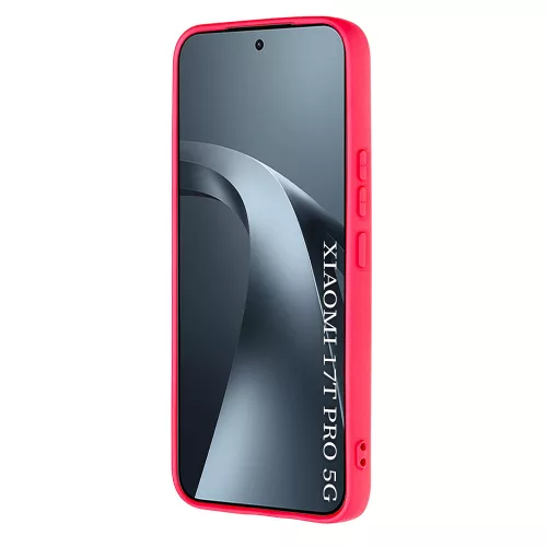 Techsuit - SoftFlex szilikon tok - Xiaomi 17T Pro - Pink