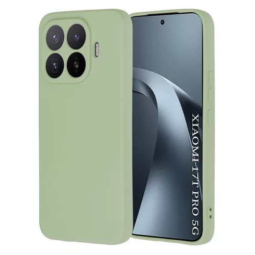 Techsuit - SoftFlex szilikon tok - Xiaomi 17T Pro - Mentazöld
