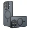 Techsuit - PureFrost MagSafe Ütésálló tok - Xiaomi 17T Pro - Matt fekete