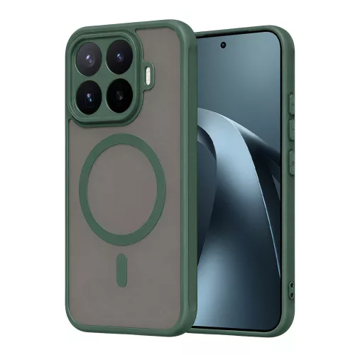 Techsuit - HaloFrost II MagSafe tok - Xiaomi 17T Pro - Zöld