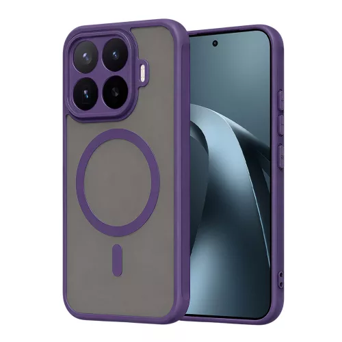 Techsuit - HaloFrost II MagSafe tok - Xiaomi 17T Pro - Lila