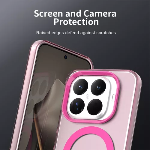 Techsuit - CandyCase MagSafe tok - Xiaomi 17T Pro - Rózsaszín