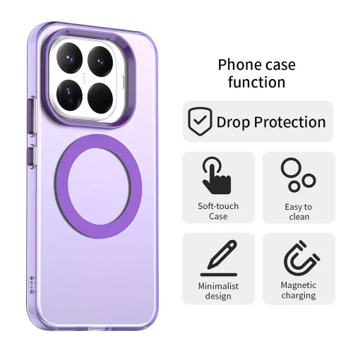 Techsuit - CandyCase MagSafe tok - Xiaomi 17T Pro - Lila
