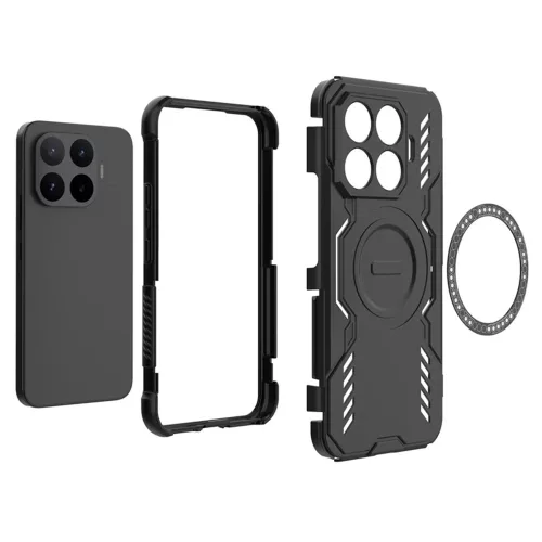 Techsuit - ArmorMag ütésálló tok - Xiaomi 17T Pro - Fekete