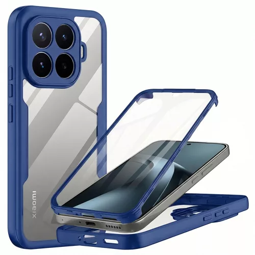 Techsuit - ColorVerse 360 tok kijelzővédővel - Xiaomi 17T Pro - Kék