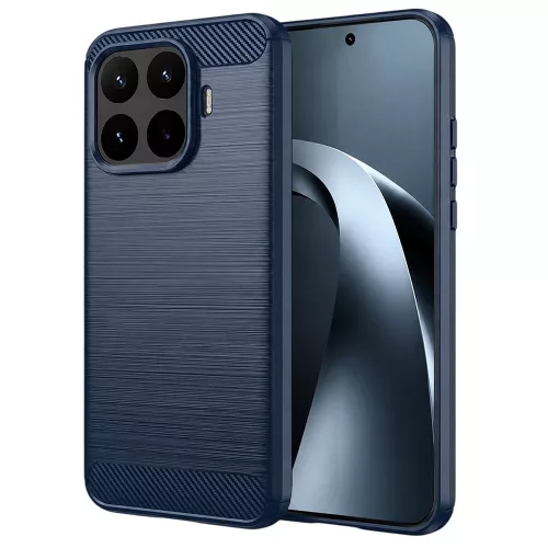 Techsuit - Carbon szilikon tok - Xiaomi 17T - Kék