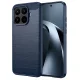 Techsuit - Carbon szilikon tok - Xiaomi 17T - Kék