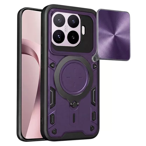 Techsuit - CamGuard Pro tok ütésálló tok - Xiaomi 17T - Lila