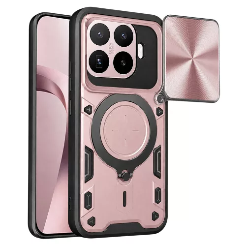 Techsuit - CamGuard Pro tok ütésálló tok - Xiaomi 17T - Rosegold
