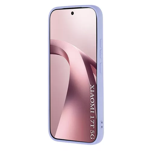 Techsuit - SoftFlex szilikon tok - Xiaomi 17T - Világos lila