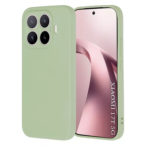 Techsuit - SoftFlex szilikon tok - Xiaomi 17T - Mentazöld