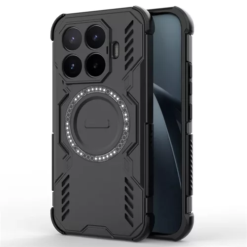Techsuit - ArmorMag ütésálló tok - Xiaomi 17T - Fekete