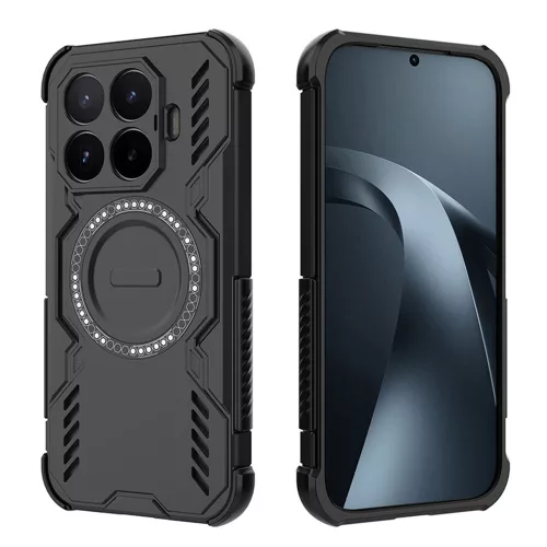 Techsuit - ArmorMag ütésálló tok - Xiaomi 17T - Fekete