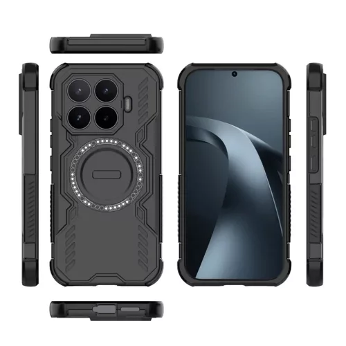 Techsuit - ArmorMag ütésálló tok - Xiaomi 17T - Fekete