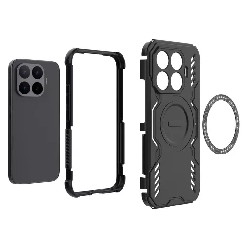 Techsuit - ArmorMag ütésálló tok - Xiaomi 17T - Fekete