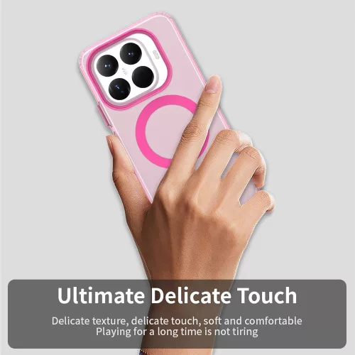 Techsuit - CandyCase MagSafe tok - Xiaomi 17T - Rózsaszín