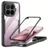 Techsuit - ColorVerse 360 tok kijelzővédővel - Xiaomi 17T - Fekete