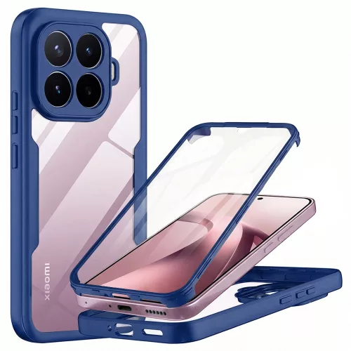 Techsuit - ColorVerse 360 tok kijelzővédővel - Xiaomi 17T - Kék