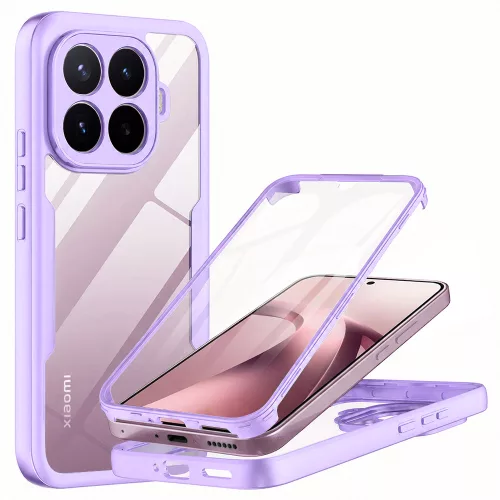 Techsuit - ColorVerse 360 tok kijelzővédővel - Xiaomi 17T - Lila