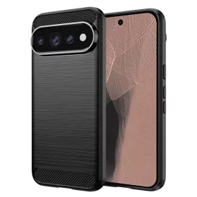   Techsuit - Carbon szilikon tok - Google Pixel 11 Pro XL - Fekete