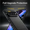 Techsuit - Carbon szilikon tok - Google Pixel 11 Pro XL - Fekete