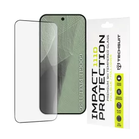   Techsuit - 111D Full Cover / Full Glue Glass - Google Pixel 11 / Pixel 11 Pro - Black