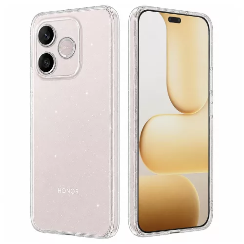 Techsuit - SperkleSkin tok - Honor 600 Lite - Átlátszó csillogós