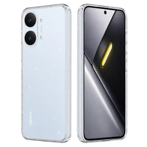 Techsuit - SperkleSkin tok - Xiaomi Poco X8 Pro Max - Átlátszó csillogós