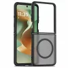 Techsuit - PureFrost MagSafe Ütésálló tok - Motorola Razr 60 / Razr 70 - Matt fekete