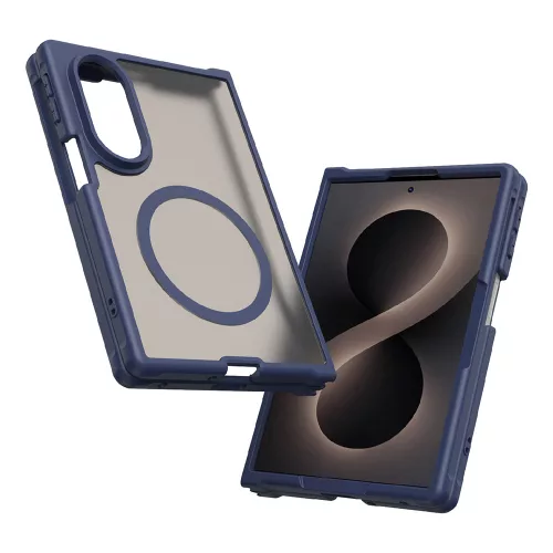 Techsuit - HaloFrost II MagSafe - Samsung Galaxy Z Fold8 - Navy Blue