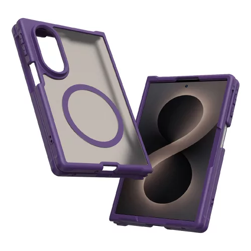 Techsuit - HaloFrost II MagSafe - Samsung Galaxy Z Fold8 - Purple