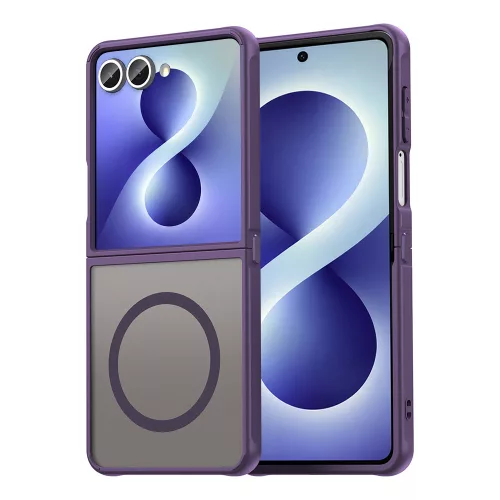 Techsuit - HaloFrost II MagSafe - Samsung Galaxy Z Flip8 - Purple