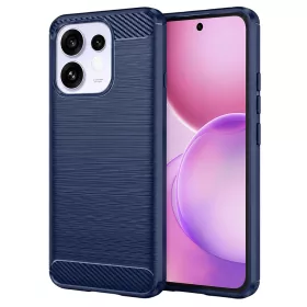   Techsuit - Carbon szilikon tok - Oppo Reno16 / Reno16 Pro - Kék