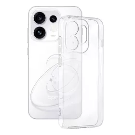 Techsuit - Clear Silicone tok - Oppo Reno16 - Átlátszó