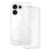 Techsuit - Clear Silicone tok - Oppo Reno16 Pro - Átlátszó