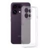 Techsuit - Clear Silicone tok - Oppo Reno16 F / Reno16 FS - Átlátszó