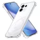 Techsuit - Shockproof Átlátszó Ütésálló Szilikon tok - Oppo Reno16 Pro - Átlátszó