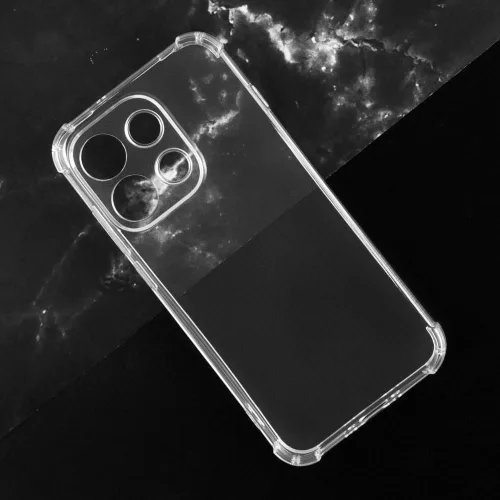 Techsuit - Shockproof Átlátszó Ütésálló Szilikon tok - Oppo Reno16 Pro - Átlátszó