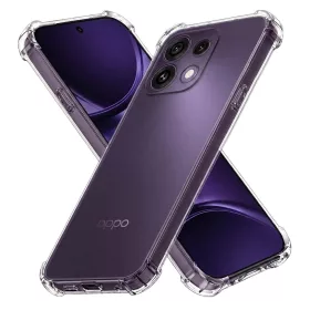   Techsuit - Shockproof Átlátszó Ütésálló Szilikon tok - Oppo Reno16 F / Reno16 FS - Átlátszó