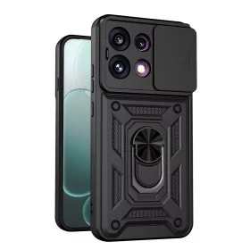   Techsuit - CamShield ütésálló tok - Oppo Reno16 F / Reno16 FS - Fekete