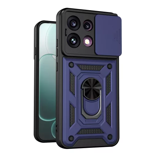 Techsuit - CamShield ütésálló tok - Oppo Reno16 F / Reno16 FS - Kék